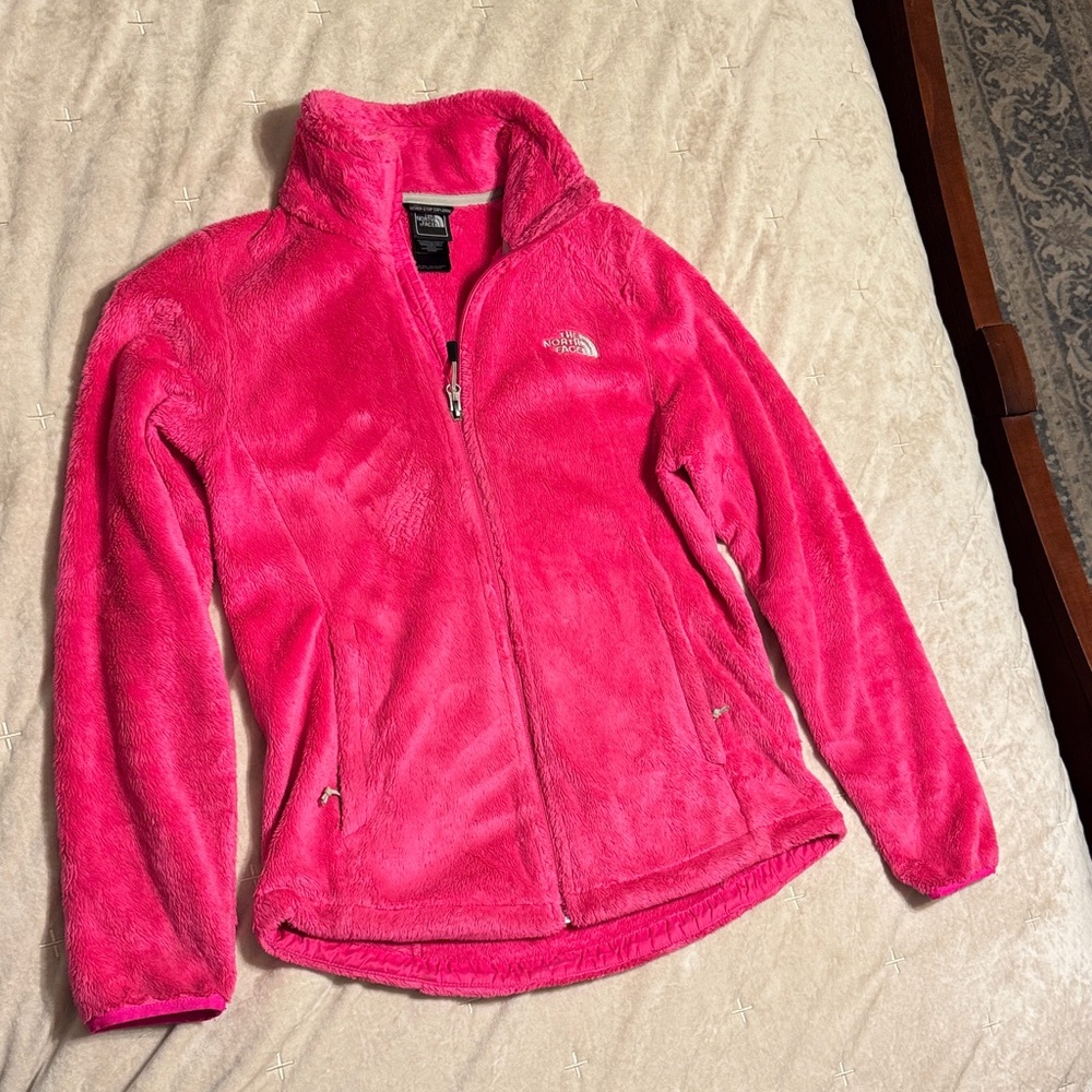 The North Face Bright Pink Fleece Jacket